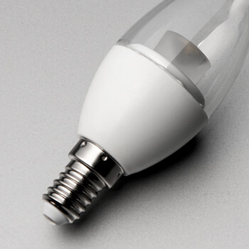 立莱leelite led拉尾灯泡 e14小螺口LED蜡烛球泡节能灯具 1支装 4W