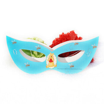 孩派HighParty生日用品//派对装饰//生日派对用品//维尼熊面具//6个