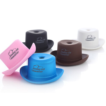 玩者 创意牛仔帽迷你加湿器 即插即用 冬季空调屋创意家居加湿器 便携式加湿器迷你加湿器 白色