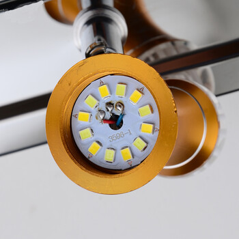 
                                        SHOPP LED镜前灯双色调光旋转卫浴灯时尚简约梳妆台灯具46cm 9W 8243                 