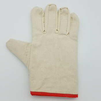 路宁 斜纹帆布全衬 帆布手套 劳保手套 150付