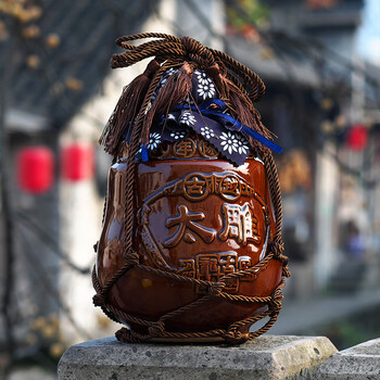 古越龙山 古越太雕八年 传统型半甜 绍兴 黄酒 2L 单坛装