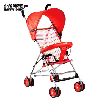 【京东自营】小龙哈彼（Happy dino） 轻便婴儿伞推车LD189-M403 红色
