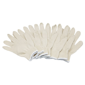 路宁 棉线手套 针织手套 劳保手套