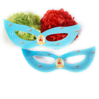 孩派HighParty生日用品//派对装饰//生日派对用品//维尼熊面具//6个