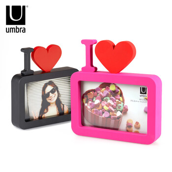 umbra ULOVE你爱相框 创意摆台相框 情侣相框 情人节礼物   生日礼物 粉色