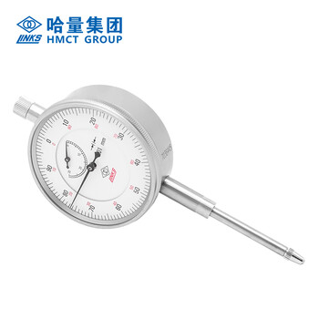 哈量连环百分表0-50mm1级 六钻防震