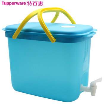 特百惠tupperware10升健康水箱配礼盒 带水龙头酵素桶果醋壶