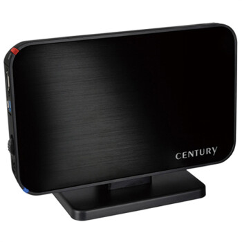 世特力（Century）裸族COM35EU3B6G 3.5英寸移动硬盘盒 SATA硬盘 支持SATA3.0（6Gbps） USB3.0+eSATA 黑色