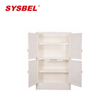 西斯贝尔/SYSBEL ACP810048强腐蚀性化学品存储柜48GAL 白色 1台装