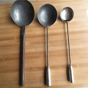 太宝 大铁瓢工业勺子饲养圆水勺子养殖用铁勺食堂可带