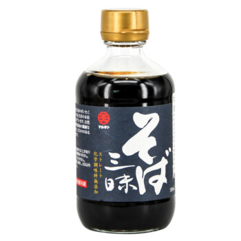 日本进口 丸天 三昧日式面条调味汁 细挂面乌冬面荞麦面调味料 300ml