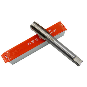 上工 机用丝锥 丝攻 套螺纹攻牙丝锥 HSS高速钢 粗柄细柄丝锥 M12*1.0(5支装)