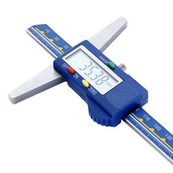 上量/SMCT 数显深度尺0-300mm高精度不锈钢高度尺迷你油表G101-118-105