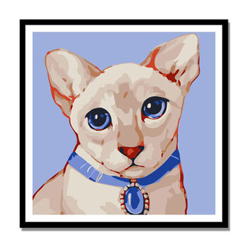 家装软饰 相框/照片墙 别颖(bieying) 创意diy数字油画家居个性装饰挂