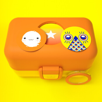 法国Monbento 创意进口儿童学生餐具餐盒便当饭盒 绿色