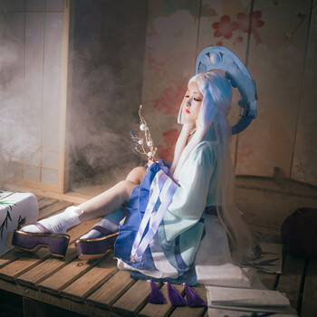 阴阳师 r 觉醒后 服装 送光轮玉枝道具 cosplay女装wtbo8 辉夜姬cos服