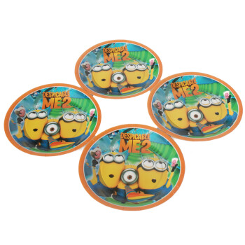 孩派HighParty生日聚会/生日用品/小黄人盘子/6个