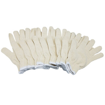 路宁 棉纱手套 劳保手套 耐磨防滑作业工作手套