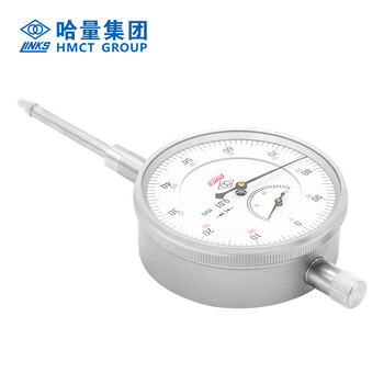 哈量连环百分表0-50mm1级 六钻防震