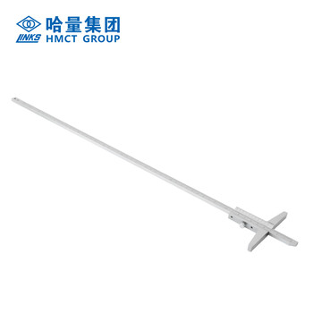 哈量连环深度游标卡尺0-500mm0.02mm 深度卡尺
