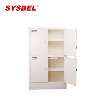 西斯贝尔/SYSBEL ACP810048强腐蚀性化学品存储柜48GAL 白色 1台装