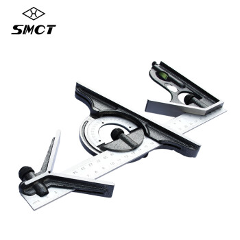 上量/SMCT 组合角度尺0-180°测量仪量角器角度尺角度仪角度S102-112-101