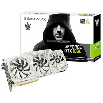 影驰gtx1060 名人堂 v2 6g 1582(1797)mhz/192bit游戏