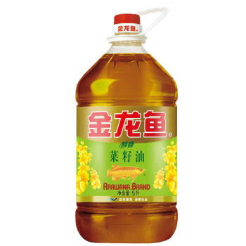 金龙鱼 醇香（纯香）菜籽油5L （产品升级名称、包装更新，新老包装随机发放）