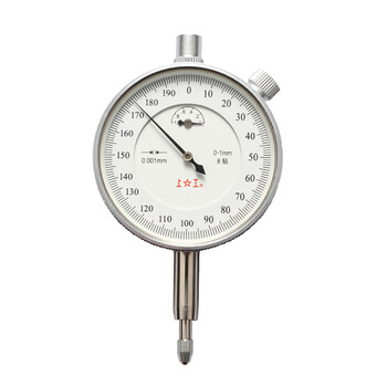 上工 机械千分表0-1mm 表面直径60mm 1级 分度值0.001 指示表 QG1-01