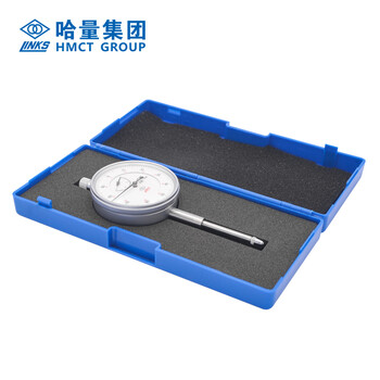 哈量连环百分表0-50mm1级 六钻防震
