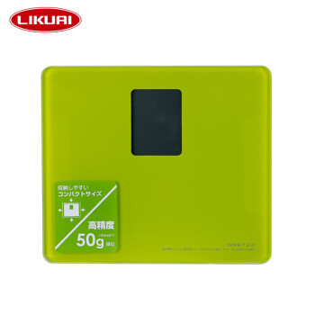 利快 DRETEC日本进口迷你体重秤 高精度电子称50g 小巧精致 白色