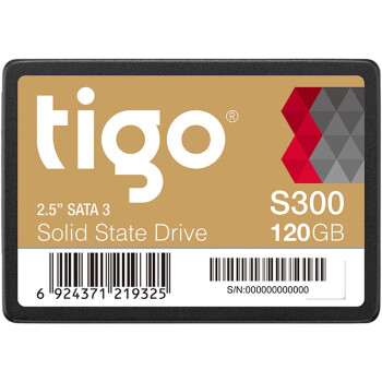 金泰克(Tigo)S300系列 120GB SATA3 固态硬盘