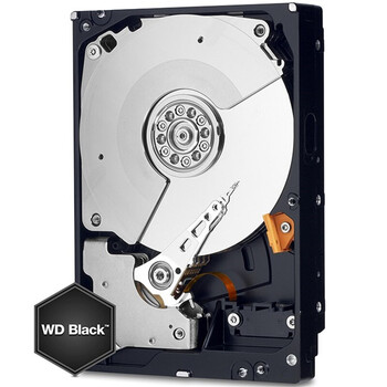 西部数据（WD） 2TB 台式游戏机械硬盘 WD_BLACK 西数黑盘  SATA 7200转64MB  CMR垂直 3.5英寸WD2003FZEX