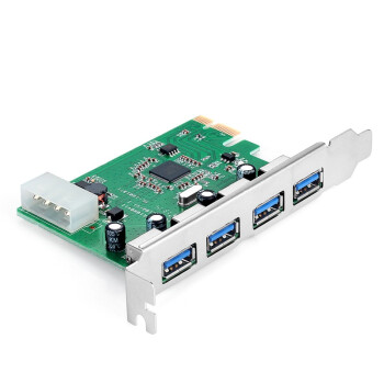 胜为（shengwei）PEC-2034 PCI-E转4口USB3.0扩展卡 四口超高速USB3.0转接卡 台湾*级芯片