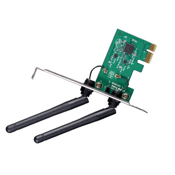 TP-LINK TL-WDN6280 AC1300双频无线PCI-E网卡 5G双频台式机内置 低辐射 wifi接收器