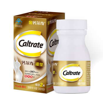 钙尔奇（Caltrate）添佳片 钙片 1.04g*60片