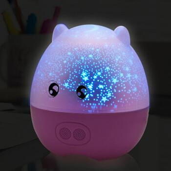 
                                        有乐 星空旋转投影仪  浪漫星空灯 创意生日礼物 实用父亲节礼物520送女友女生闺蜜 二代遥控+蓝牙款/玫瑰红/五色光                