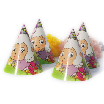 孩派/生日派对用品/生日聚会用品/派对帽子/喜羊羊生日帽/1个