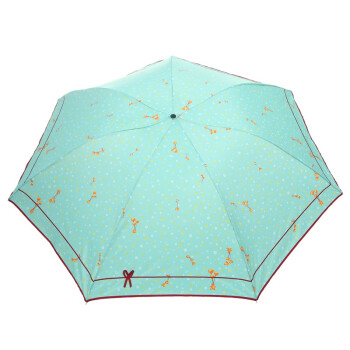 天堂伞 知性达人三折晴雨铅笔伞 3336E橄绿色