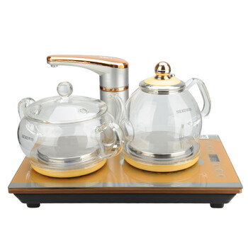 
                                                            新功【SEKO】全自动上水电热水壶电茶炉玻璃茶具电茶壶烧水壶电热茶具套装整套水晶养生壶 37*23*4.5(尊贵版大号)                