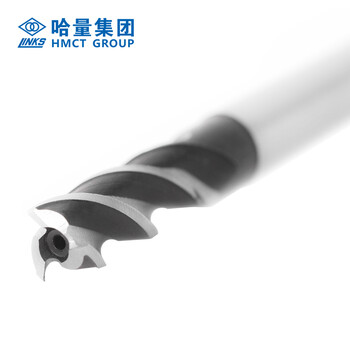 哈量连环直柄立铣刀8mm(100支装) 高速钢直立铣刀