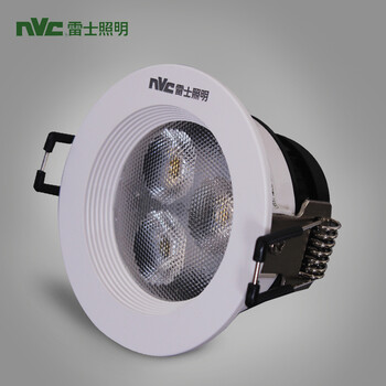 雷士照明NVC LED筒灯射灯 一体化防雾护眼天花灯具 过道客厅吊顶灯 13系列 4W开孔65白光LED133