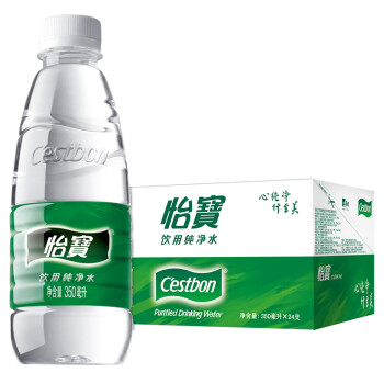 怡宝 纯净水 350ml*24 整箱装 （华润怡宝出品 饮用水）,降价幅度6.6%