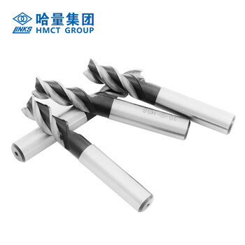 哈量连环直柄立铣刀12mm(50支装） 高速钢直立铣刀