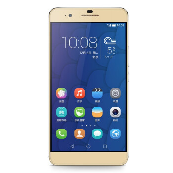 荣耀 6 Plus (PE-CL00) 高配版 金色 电信4G手机 双卡双待双通