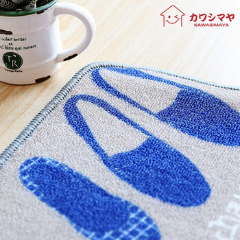川岛屋 可爱进门卧室地垫浴室防滑垫门垫地毯门垫踩脚垫鞋子