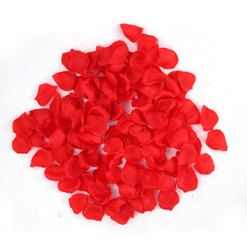 
                                        CG布艺仿真玫瑰花瓣手洒花婚房撒花婚庆布置结用品 蜡烛套餐配套配件 大红仿真花瓣丨5包                