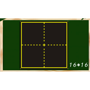 教学磁性六连田字格米字格黑板贴 四线三格小黑板条软磁铁磁力拼音