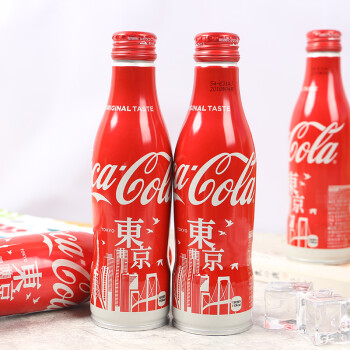 可口可乐(coca-cola 日本进口主题纪念版 碳酸饮料 铝罐珍藏版 东京